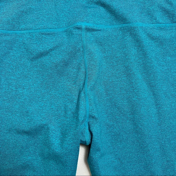 Fabletics Teal Stretchy Leggings with Phone Pocket - Picture 5 of 7